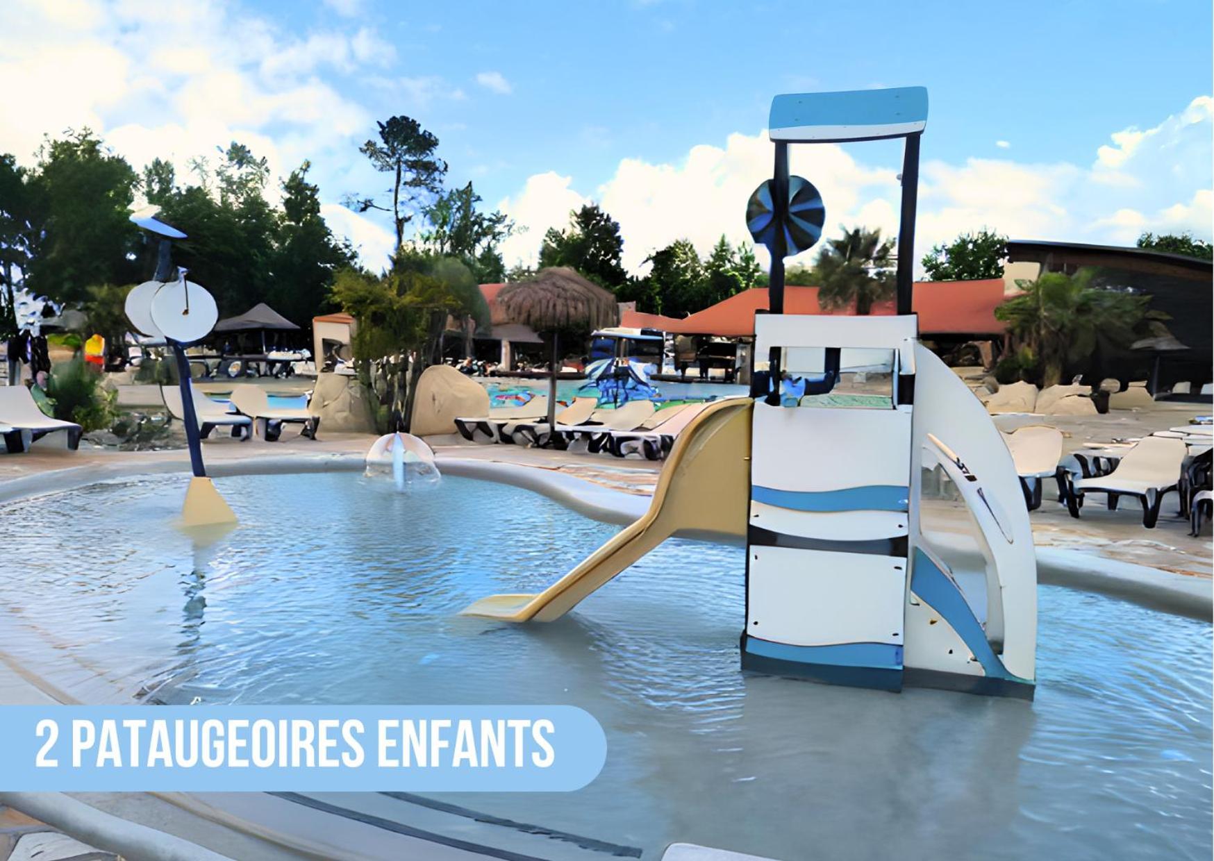 200M De La Plage Bungalow Luxe De 44M2 Menage Et Draps Inclus Camping 5 Etoiles Mayotte Lac Biscarrosse Koyobalys Esterno foto